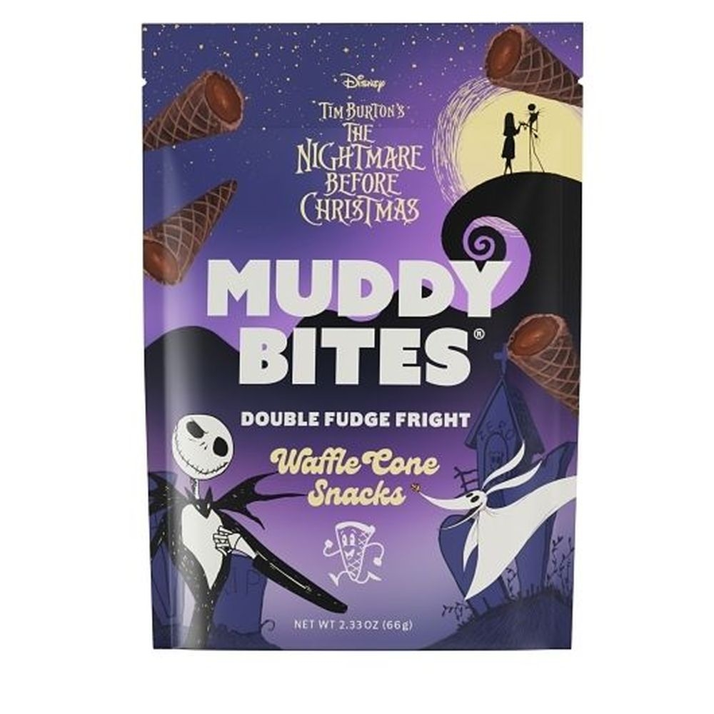 Muddy Bites Double Fudge Waffle Cone Snack, 2.33 Ounce -- 12 per case
