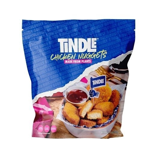Tindle Plant Based Chicken Nugget, 6 count -- 6 per case
