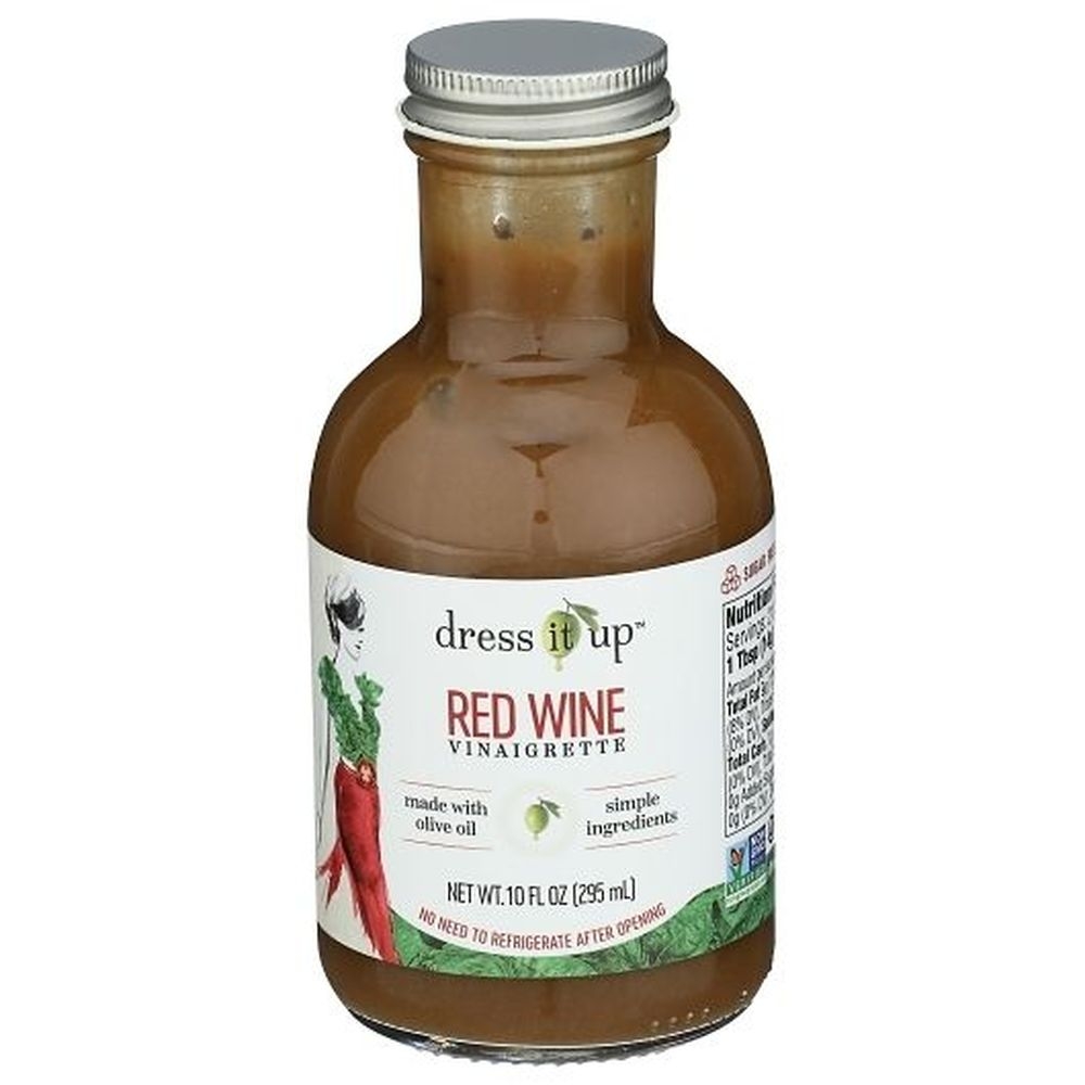 Dress It Up Red Wine Vinaigrette Salad Dressing, 10 Fluid Ounce - 6 per case