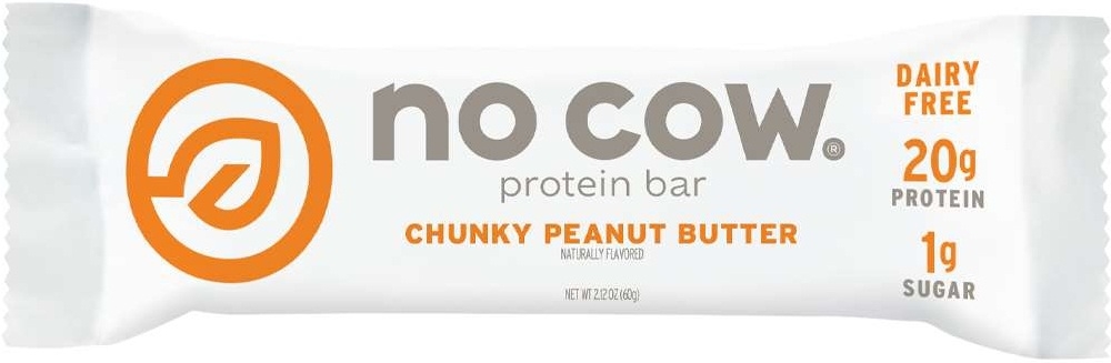 No Cow Chunky Peanut Butter Protein Bar, 2.12 Ounce -- 72 per case