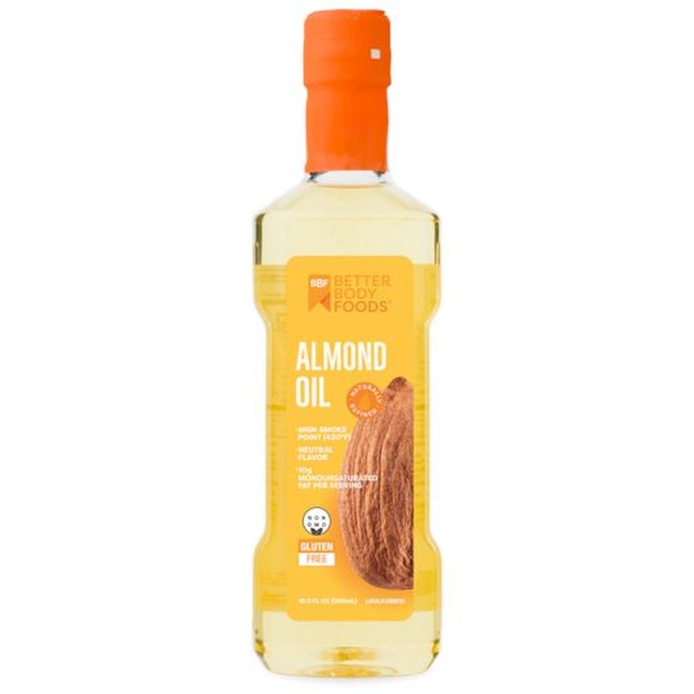 Betterbody Foods Refined Almond Oil, 16.9 Fluid Ounce -- 6 per case
