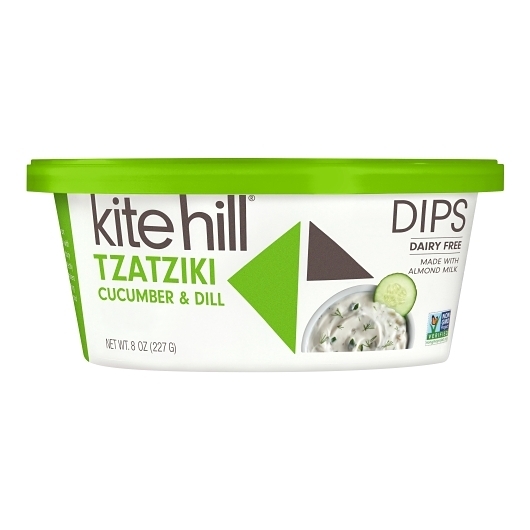 Kite Hill Dairy Free Tzatziki Cucumber and Dill Dip, 8 Ounce -- 6 per case