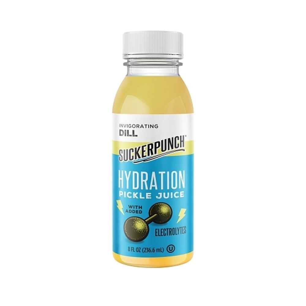 Suckerpunch Gourmet Hydration Pickle Juice, 8 Ounce -- 12 per case