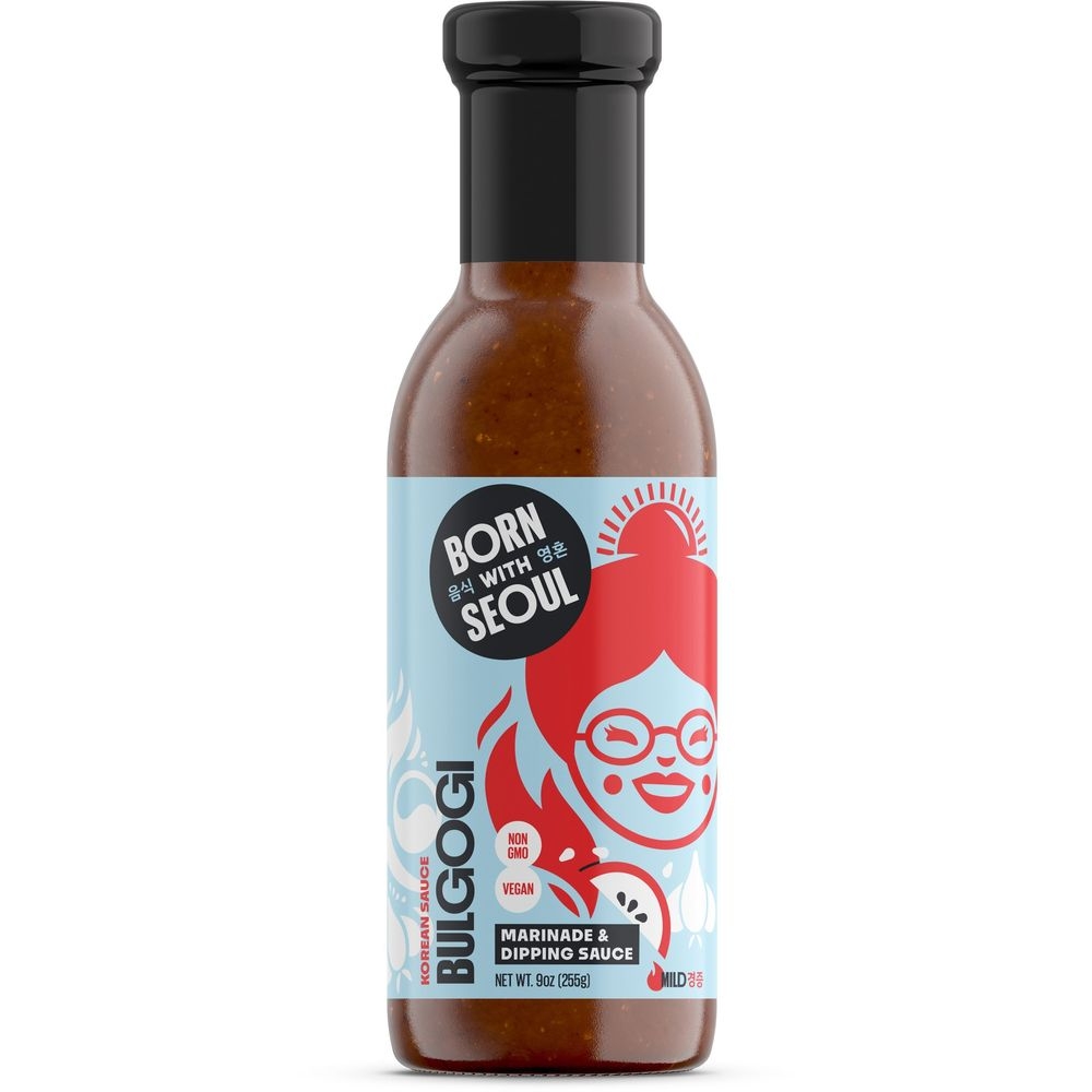 Born With Seoul Bulgogi Marinade Korean BBQ Sauce, 9 Ounce -- 12 per case