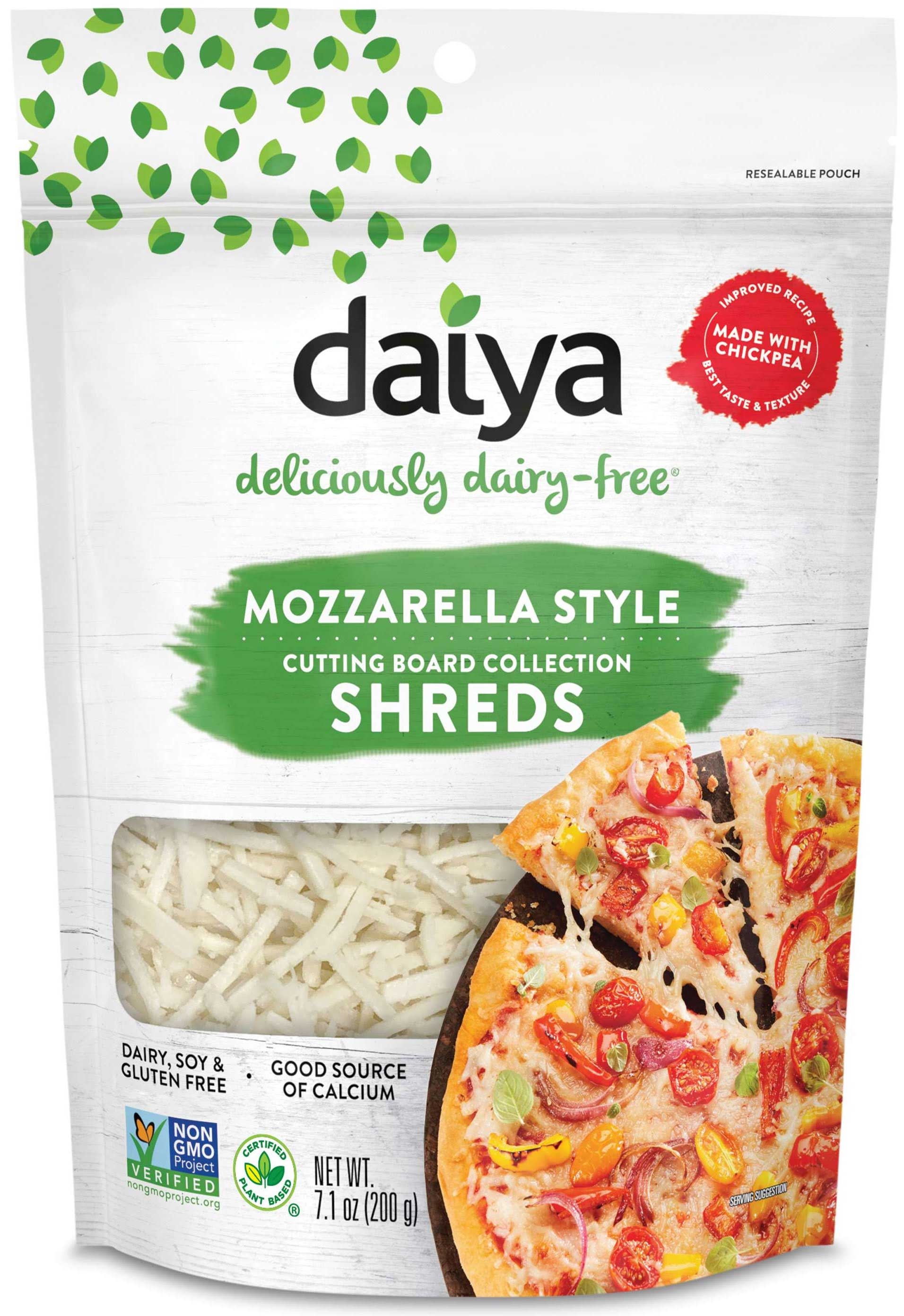Daiya Mozzarella Cutting Board Shreds, 7.1 Ounce -- 12 per case.