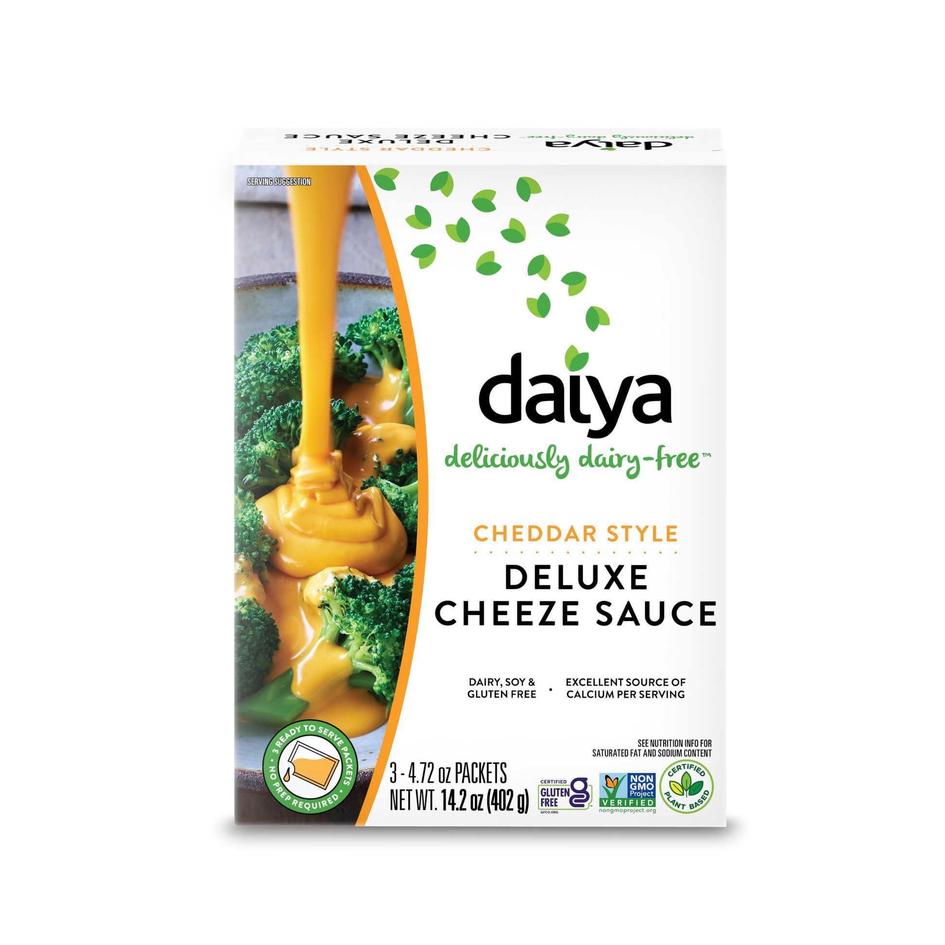 Daiya Cheddar Style Deluxe Cheese Sauce, 14.2 Ounce -- 8 per case