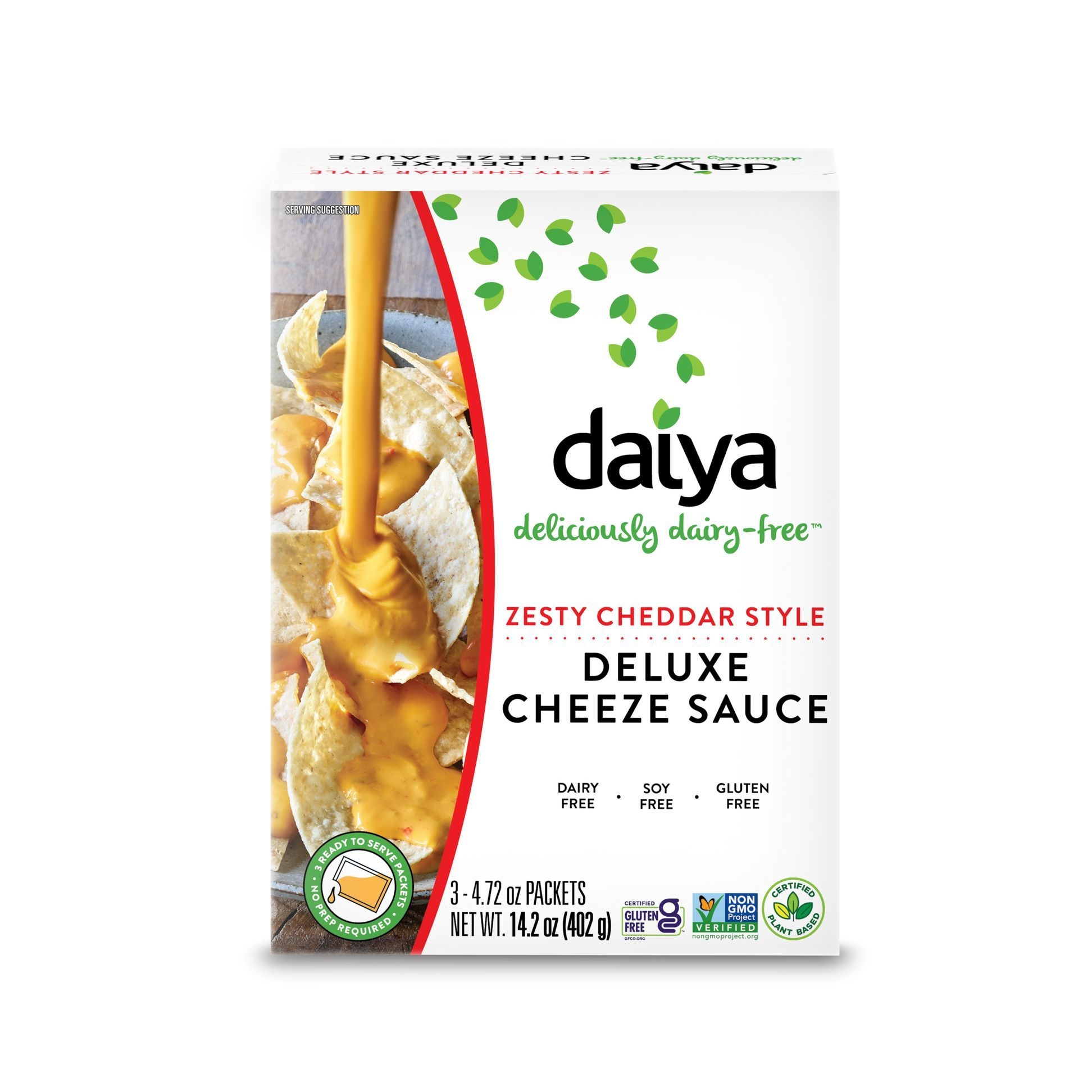 Daiya Zesty Cheddar Style Deluxe Cheese Sauce, 14.2 Ounce -- 8 per case
