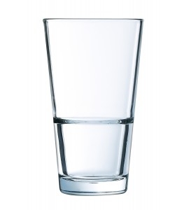 Arcoroc Stack Up Cooler Glass, 21 Ounce -- 12 per case.