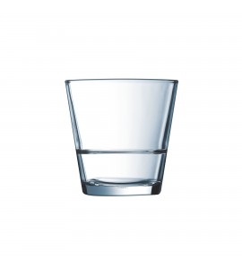 Arcoroc Stack Up Fully Tempered Old Fashioned Tumbler, 10.5 Ounce -- 12 per case.