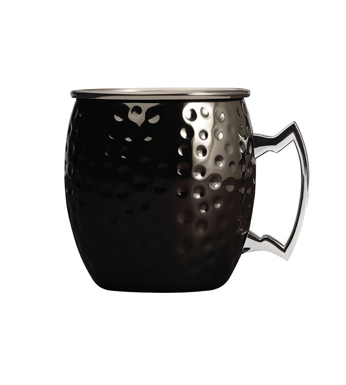 Luminarc Black Hammered Moscow Mule, 16 Ounce -- 12 per case.