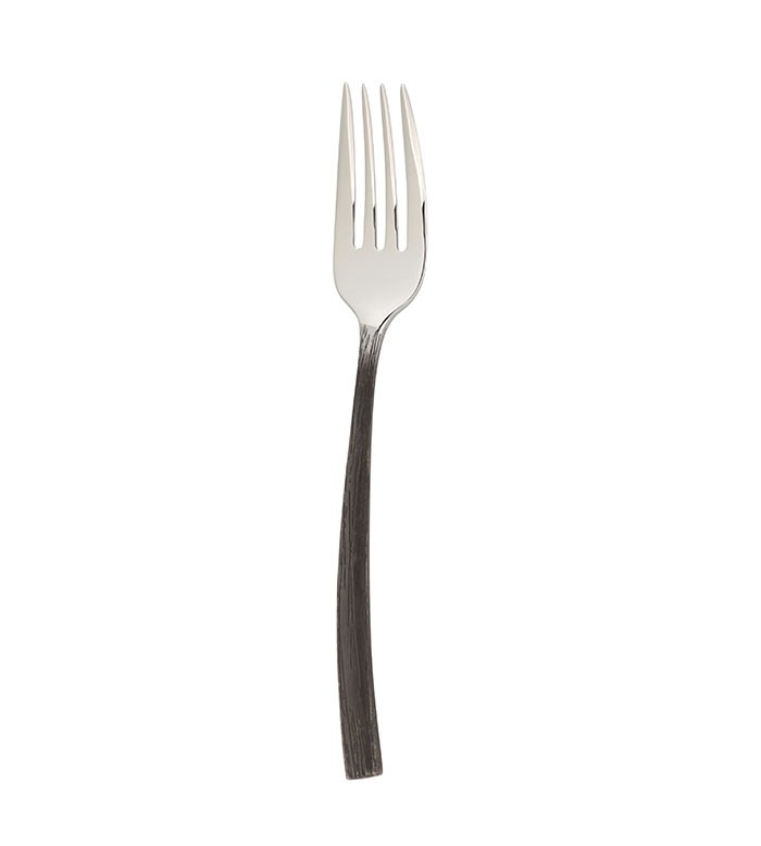 Luminarc Black Oak 18/10 Dinner Fork, 8 1/4 inch -- 36 per case.