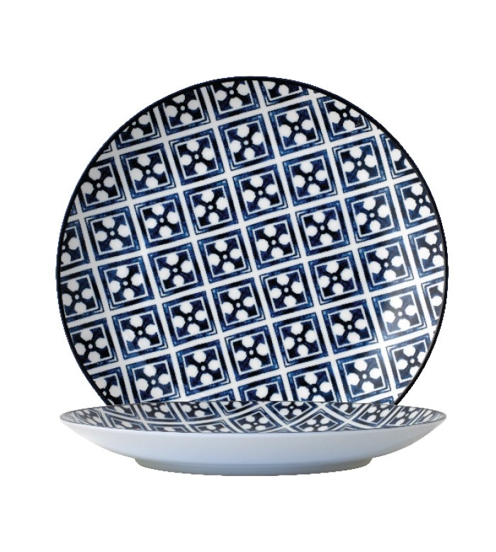 Luminarc Candour Azure Coupe Plate, 10.75 inch -- 24 per case.