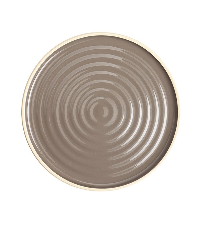 Luminarc Geode Grey Salad Dessert Plate, 8.5 inch -- 12 per case.