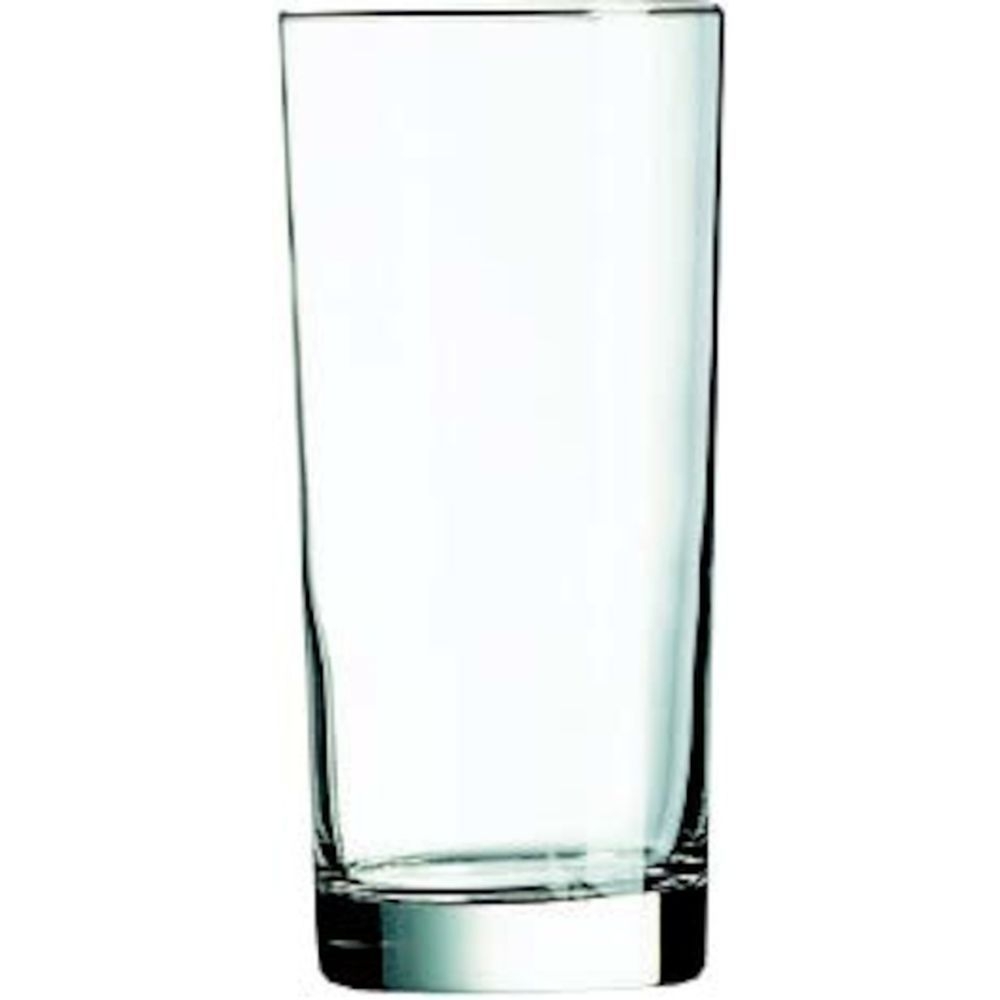 Arcoroc Straight Sided Cooler Glass, 13 Ounce -- 12 per case