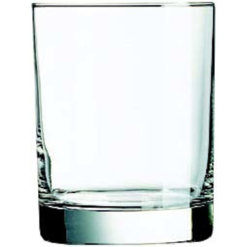 Arcoroc Straight Sided Double Old Fashioned Glass, 14 Ounce -- 12 per case