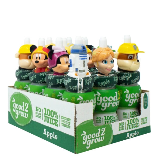 Good2Grow Single Serve Apple Juice, 6 Fluid Ounce -- 12 per case.