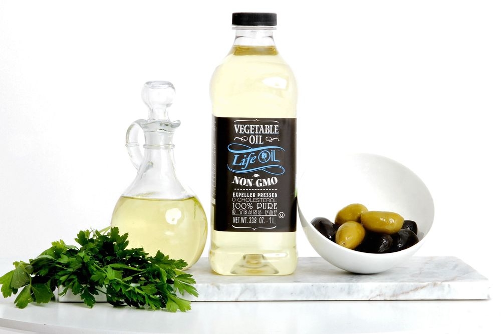 LifeOiL Non-GMO Vegetable Oil, 1 Liter -- 12 per case