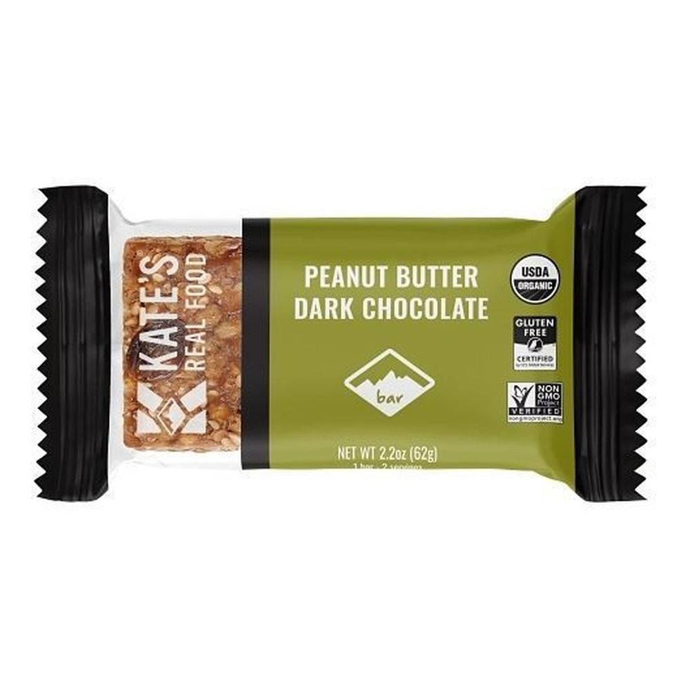 Kates Real Food Peanut Butter Dark Chocolate, 2.2 Ounce -- 144 per case