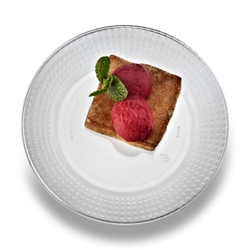 Majestic Clear Dessert Plate, 6 inch -- 120 per case.