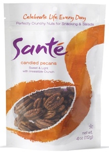 Sante Candied Pecans Nut, 4 Ounce -- 6 per case