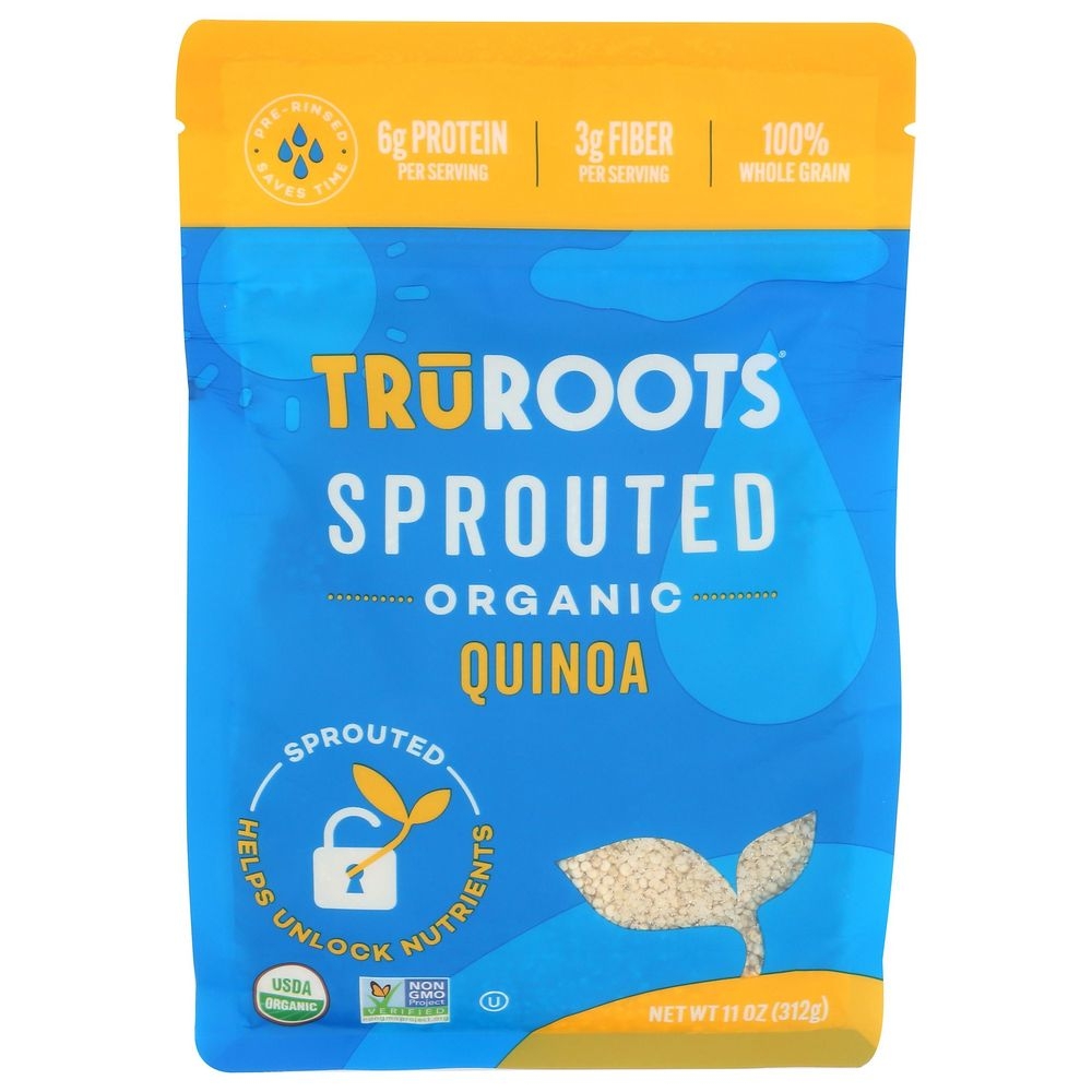 truRoots Organic Sprouted Quinoa, 11 Ounce -- 6 per case