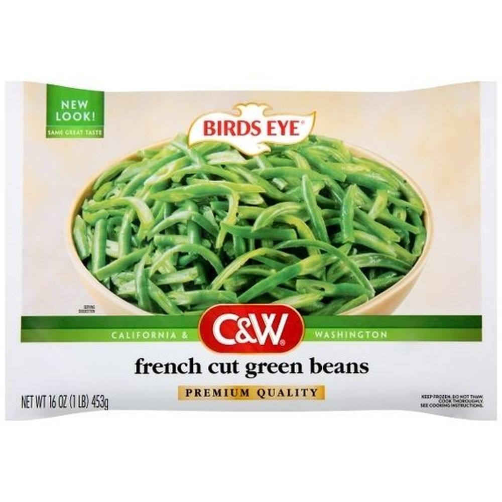 Birds Eye C and W Premium Quality French Cut Green Beans, 16 Ounce -- 5 per case