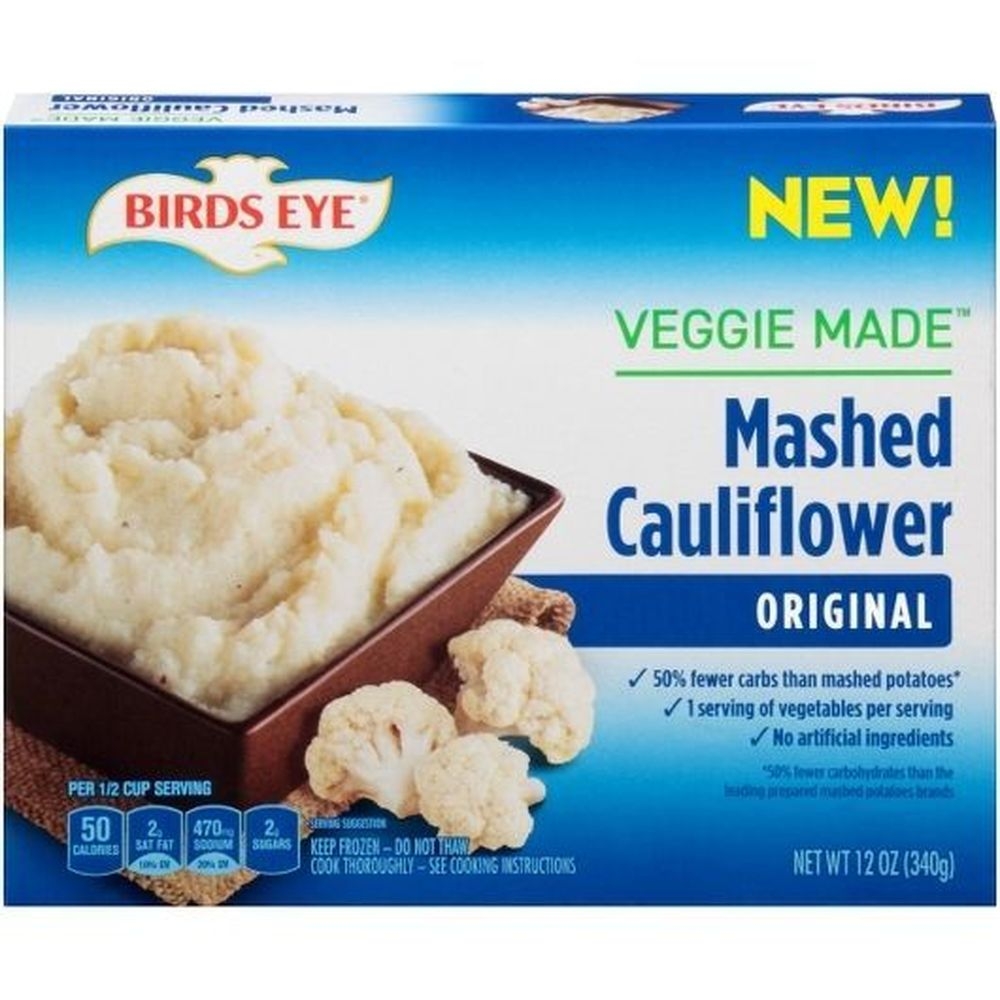 Birds Eye Steamfresh Veggie Made Original Mashed Cauliflower, 12 Ounce -- 8 per case