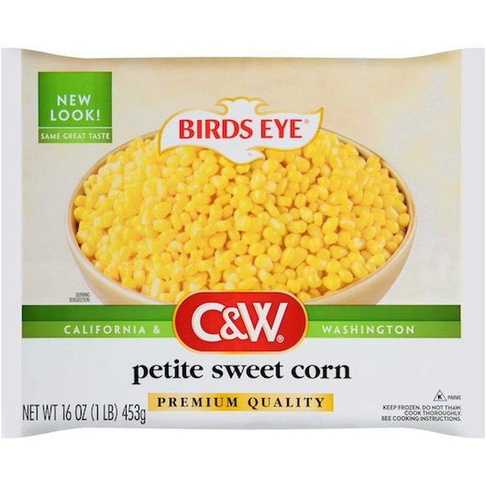 Birds Eye C and W Premium Quality Petite Sweet Corn, 16 Ounce -- 6 per case