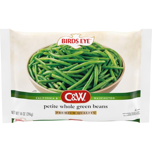 Birds Eye C and W Petite Whole Green Beans, 14 Ounce -- 5 per case