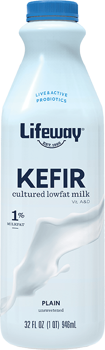 Lifeway Probiotic Low Fat Plain Kefir, 32 Ounce -- 6 per case.