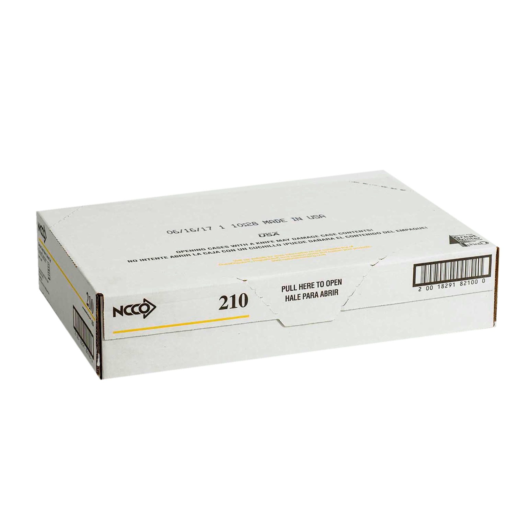 Ncco Guestcheck Paper, 1part, Green 13 Line, 3.5 X 5.5 Inch, 100 Checks Per Book -- 10000 Per Case