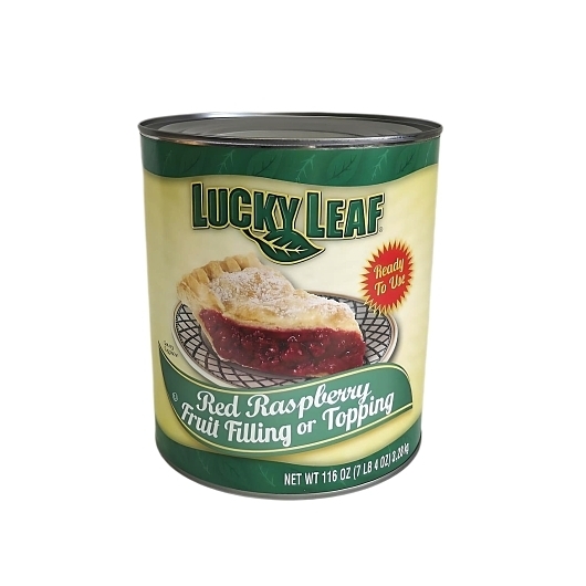 Lucky Leaf Red Raspberry Fruit Filling or Topping, 116 Ounce -- 3 per case