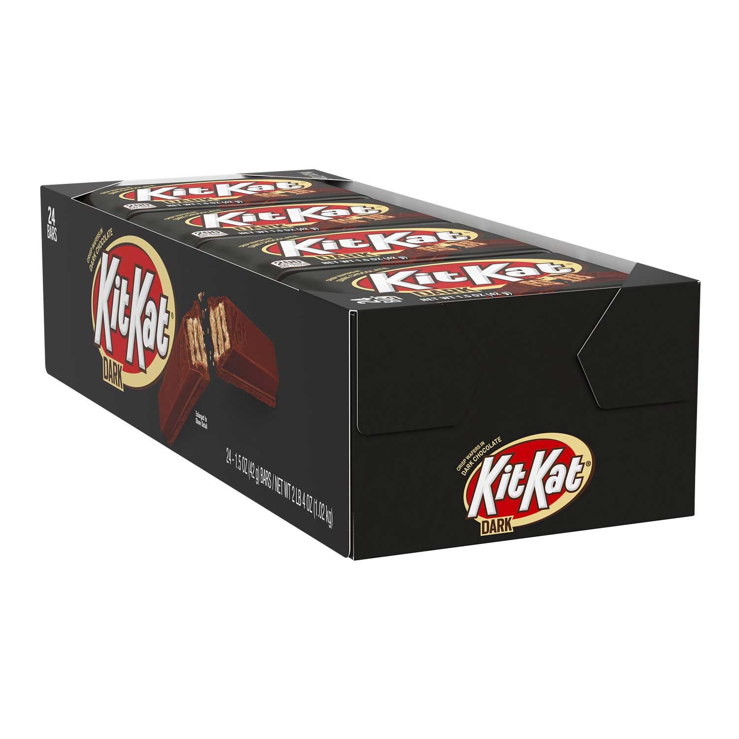 Kit Kat Dark Chocolate Wafer Candy Bar, 1.5 Ounce -- 288 per case