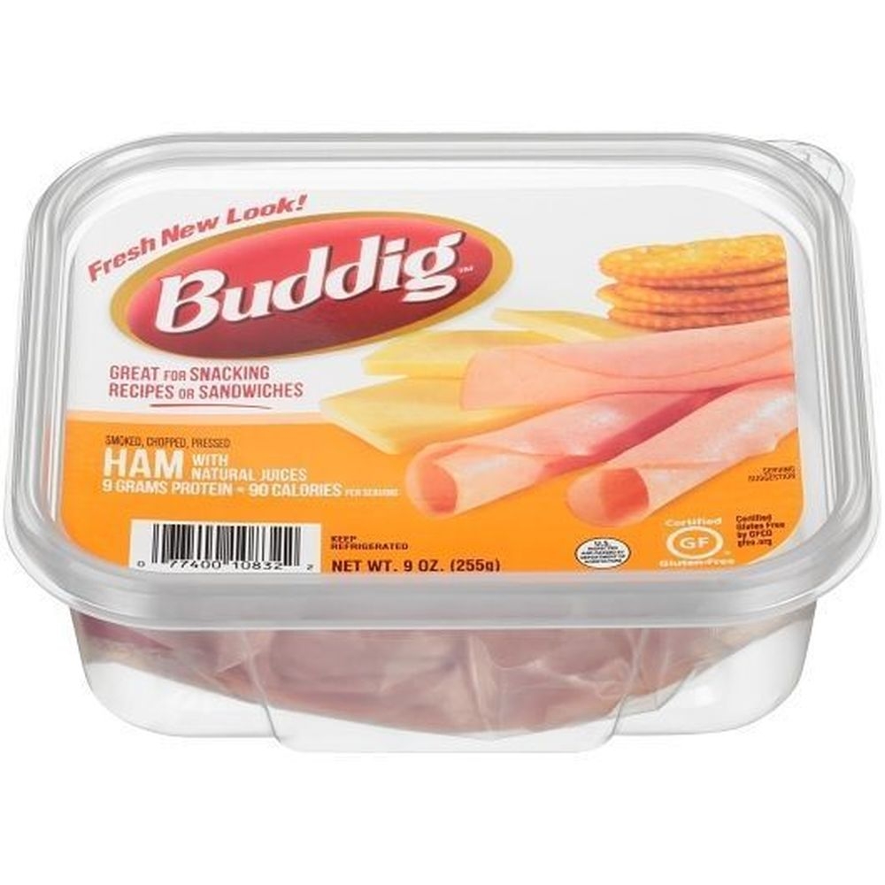 Carl Buddig Original Ham - Tub Pack, 9 Ounce -- 8 per case