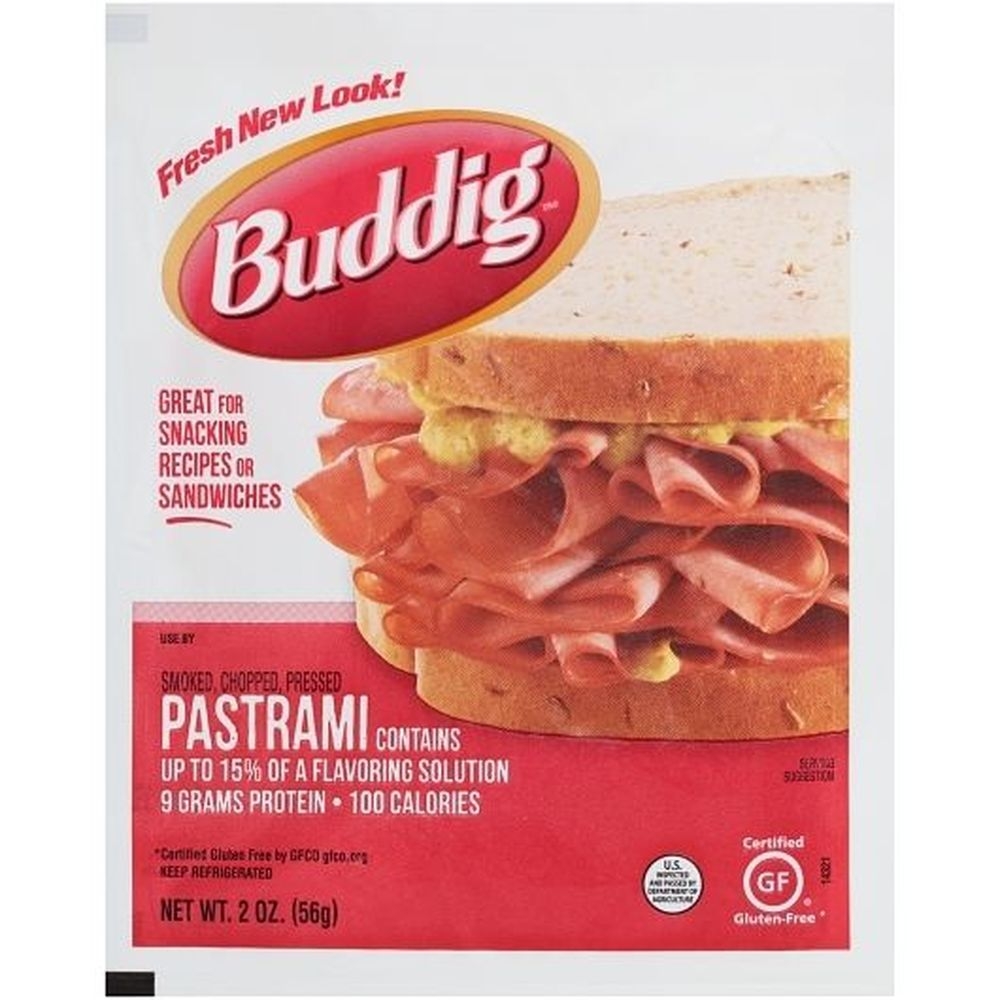 Carl Buddig Original Pastrami, 2 Ounce -- 12 per case