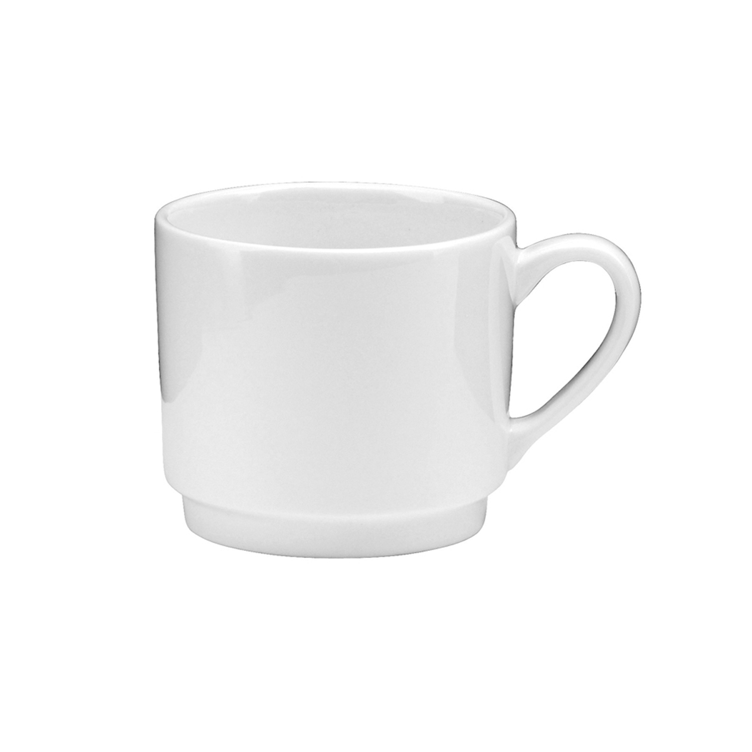 Oneida Tundra Vitrified High Alumina Undecoratd Stackable Cup, 8 1/2 Ounce -- 36 per case.