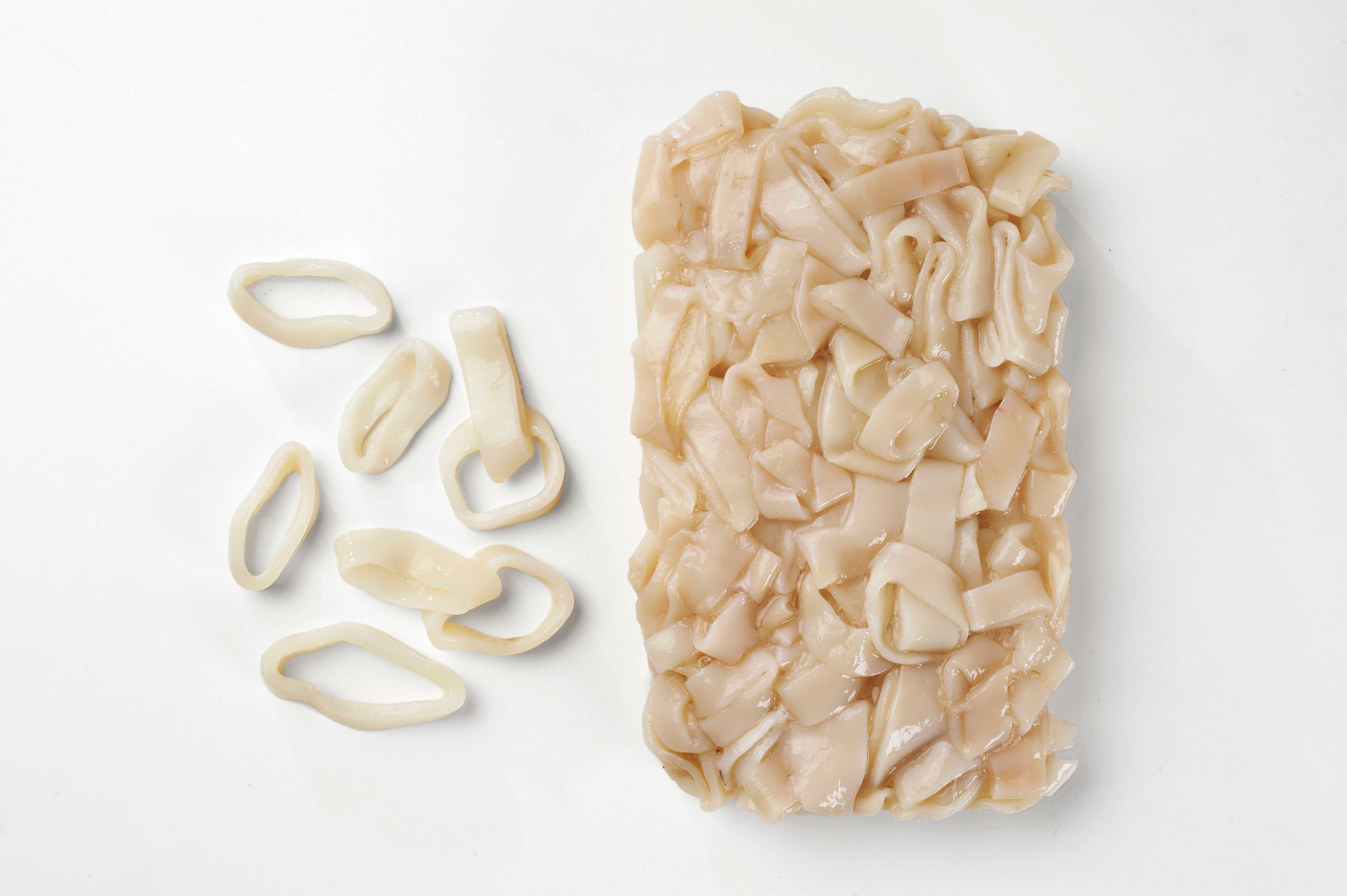 Panapesca Fully Cleaned Todarodes Raw Squid Rings, 2.5 Pound -- 4 Per Case