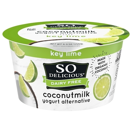 So Delicious Organic Coconut Key Lime Yogurt Alternative, 5.3 Ounce -- 12 per case