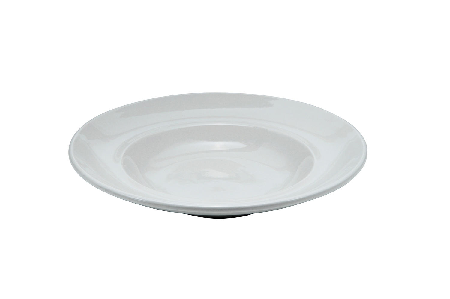 Buffalo Cream White Rolled Edge Undecorated Deep Pasta Bowl, 56 1/2 Ounce -- 12 per case.