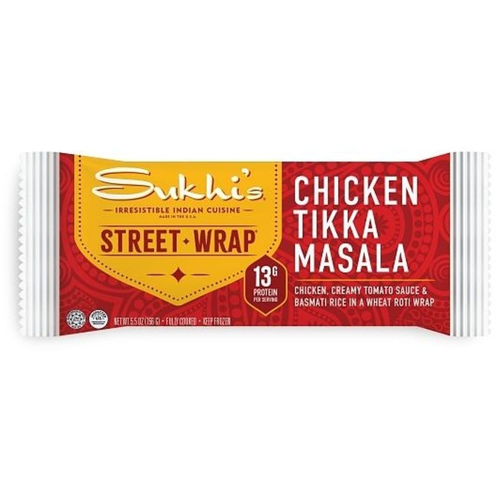 Sukhis Tikka Masala Wrap, 5.5 Ounce -- 8 per case