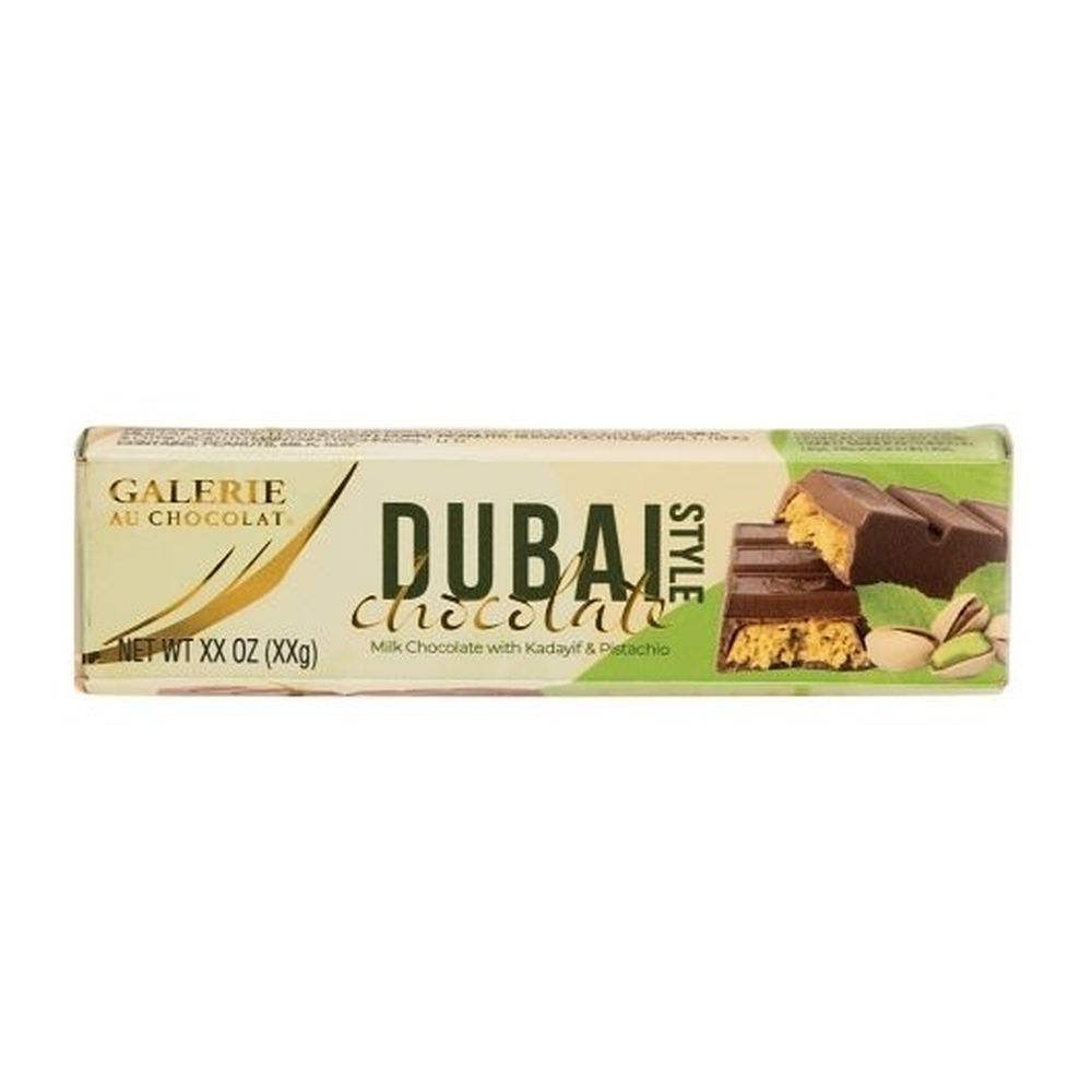 Galerie Dubai Style Chocolate Bar, 2.47 Ounce -- 24 per case