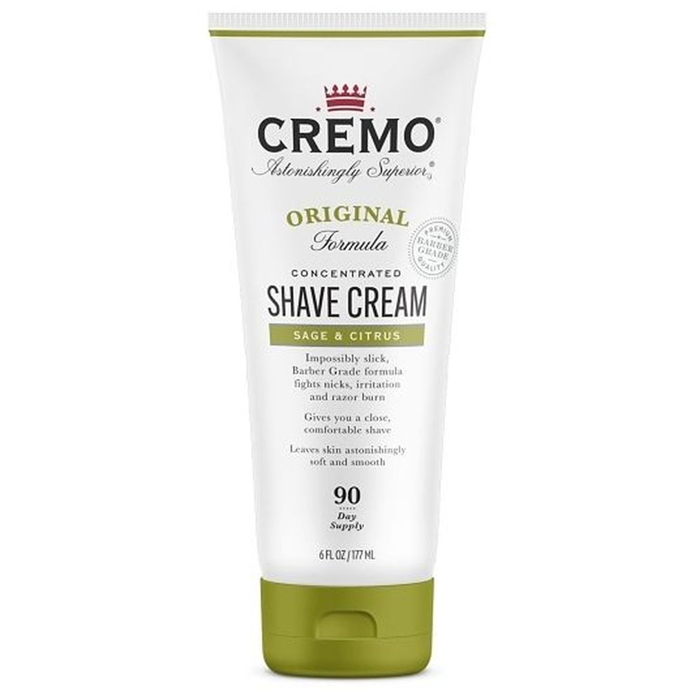 Cremo Sage and Citrus Shaving Cream, 6 Ounce -- 12 per case