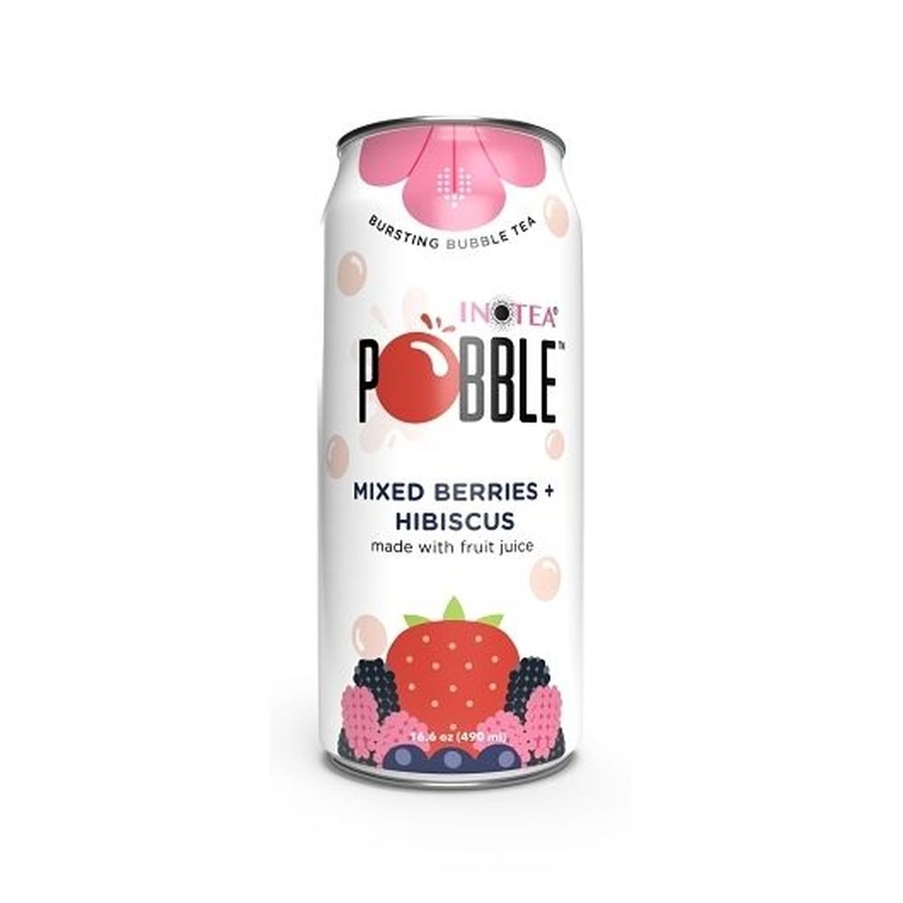 Pobble Mixed Berries and Hibiscus Tea, 16.6 Ounce -- 12 per case