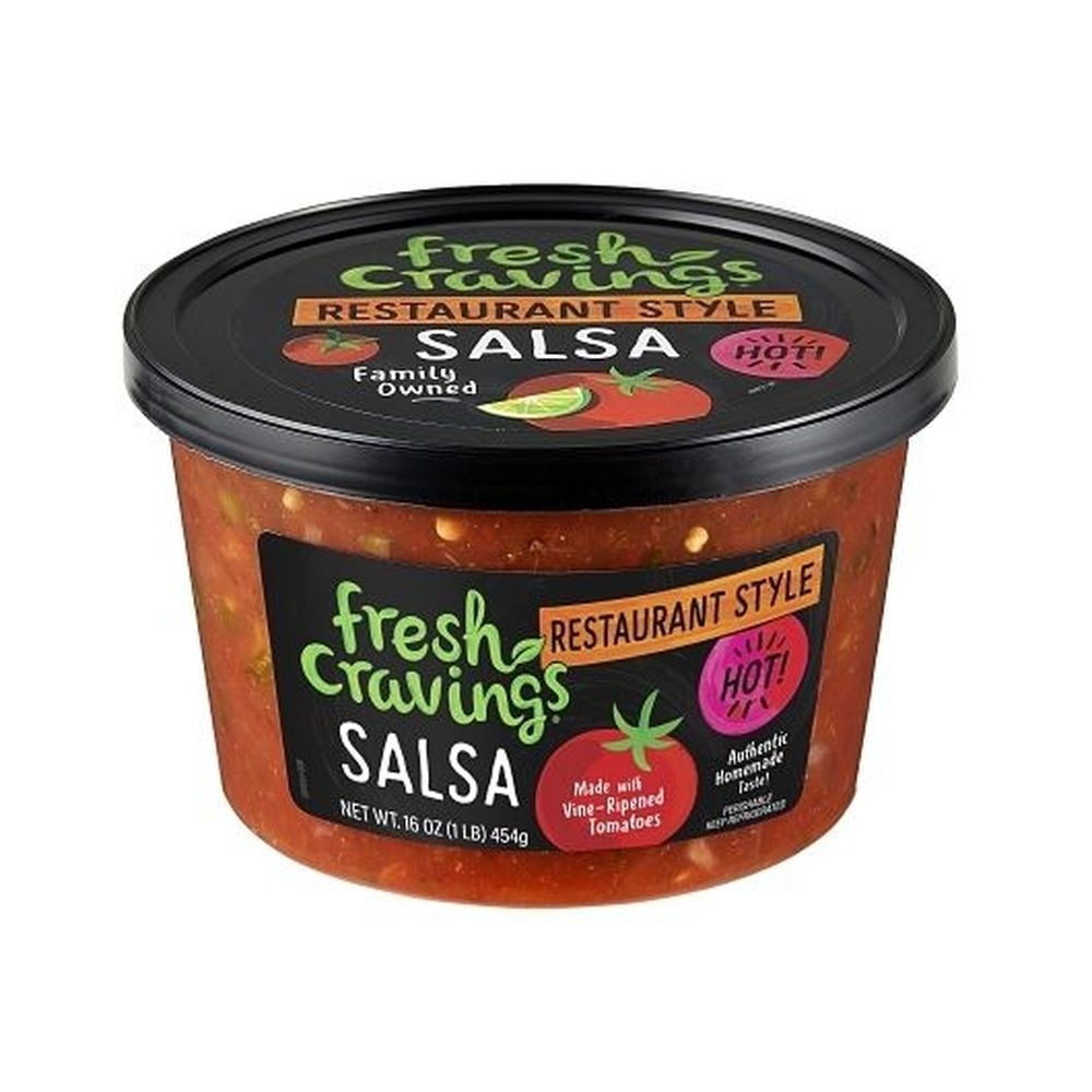 Fresh Cravings Hot Restaurant Style Salsa, 16 Ounce -- 6 per case