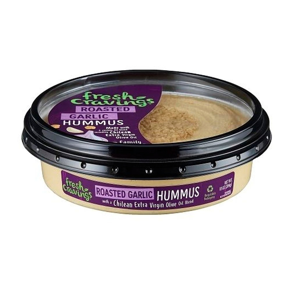 Fresh Cravings Roasted Garlic Hummus, 10 Ounce -- 8 per case