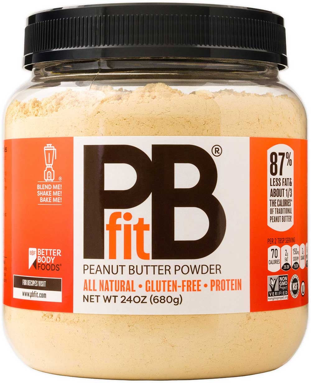 BEtterbody Foods PBfit Peanut Butter Powder, 24 Ounce -- 3 per case