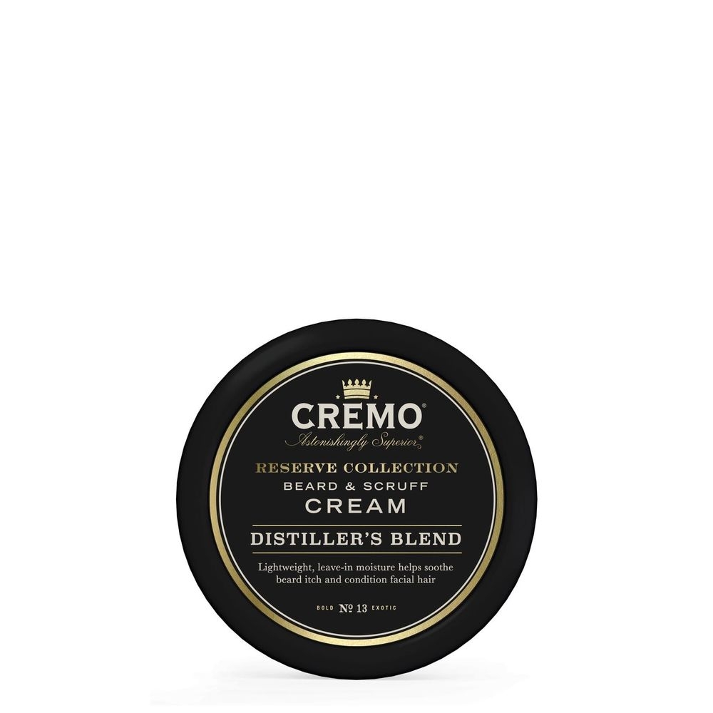 Cremo Reserve Collection Distilled Blend Beard and Scruff Cream, 4 Ounce -- 12 per case