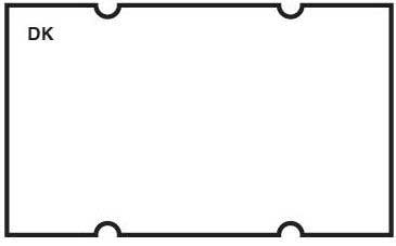 Duramark Three Line Date Coder Label -- 180000 per case