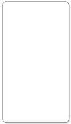 Daymark Rectangle Direct Thermal Permanent Adhesive Blank Printer Label, 500 count per pack -- 24 per case