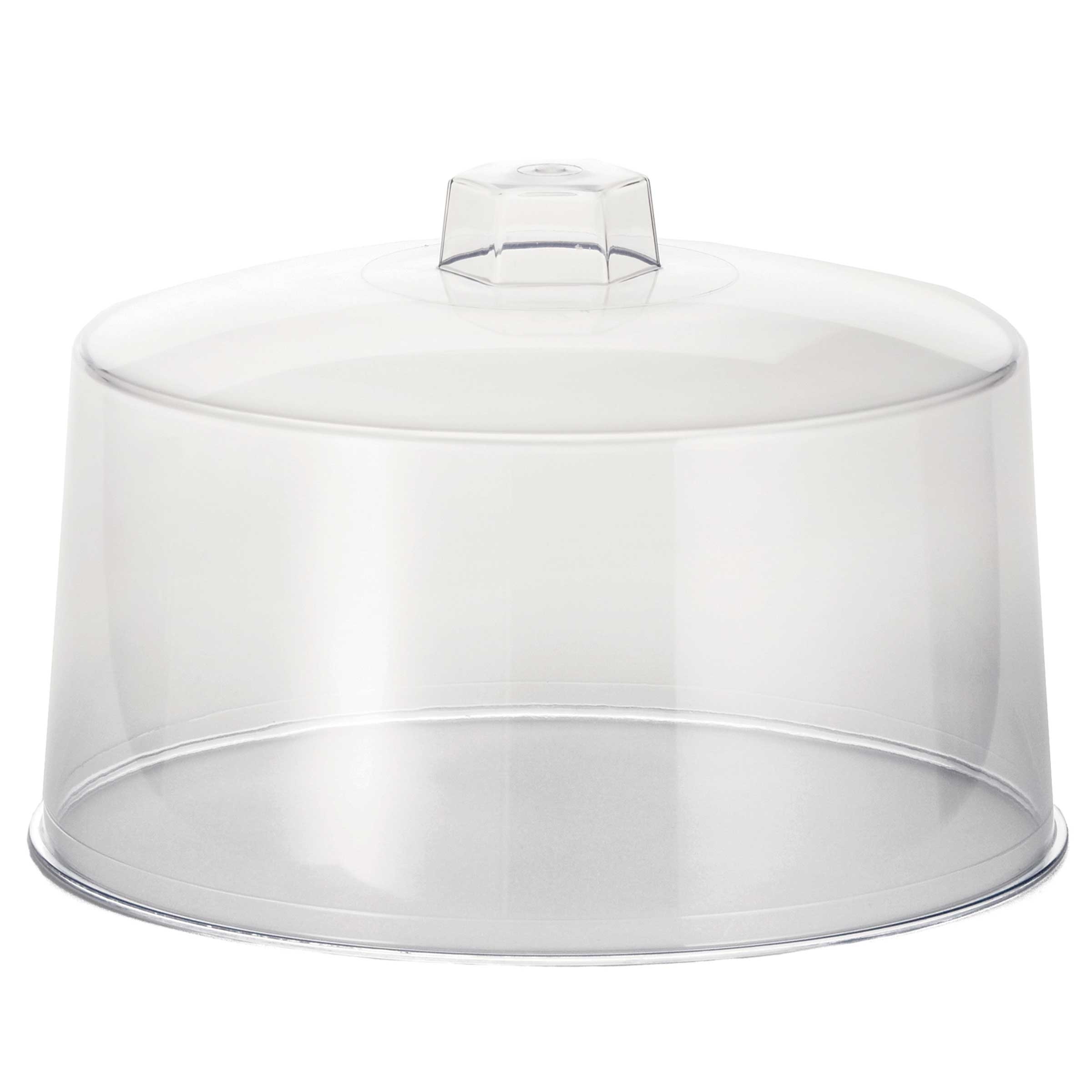 Tablecraft Polystyrene Cake Cover Only, 12 x 7 1/2 inch -- 6 per case.
